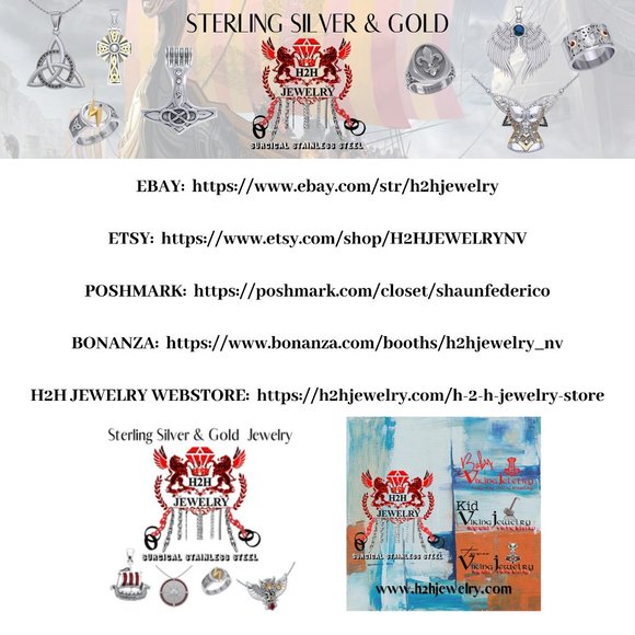 KID VIKING HELMET PENDANT WITH RUNES LETTER NECKLACE - Picture 10 of 10